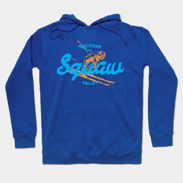 Squaw Valley Vintage Hoodie by derekcreates